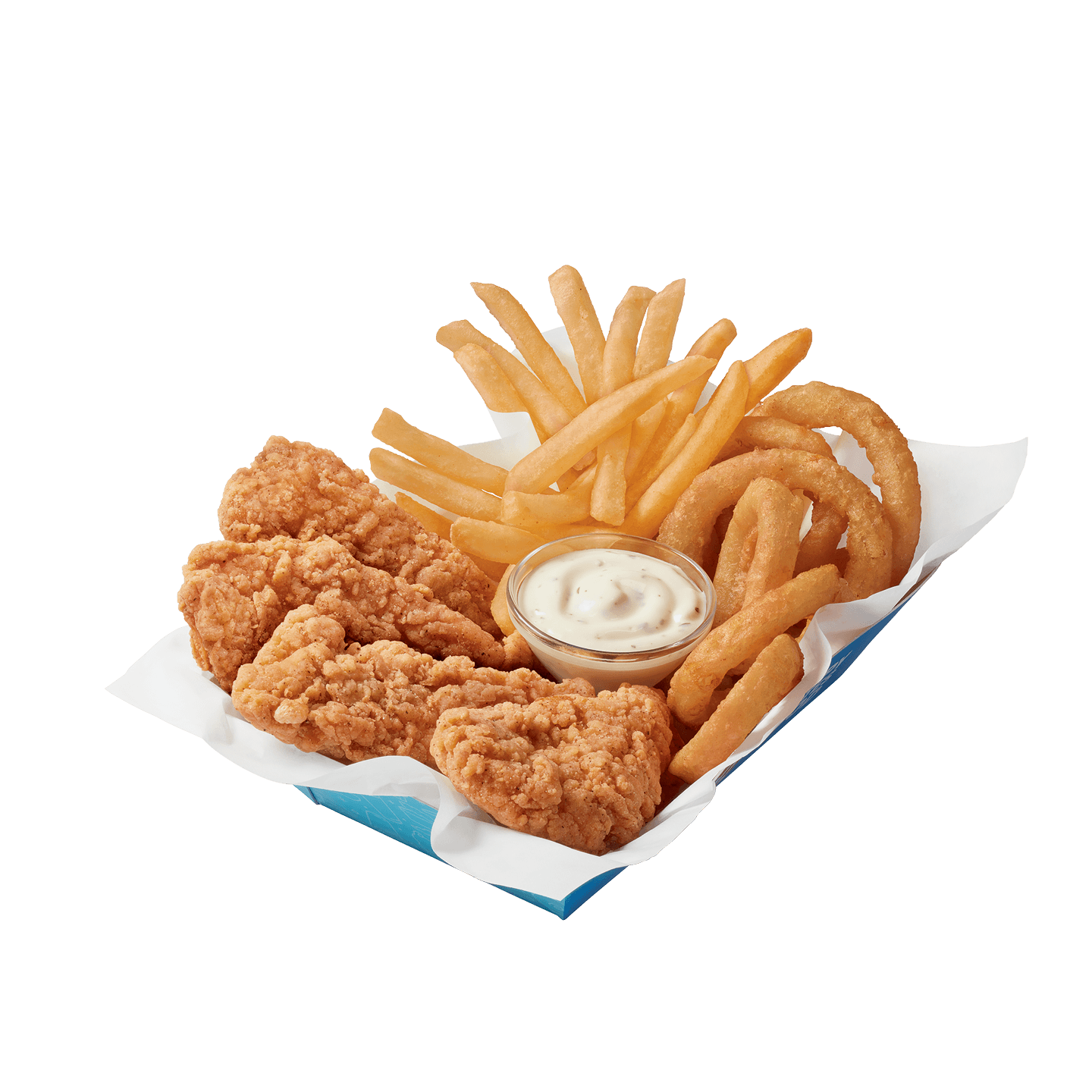 4 piece Chicken and Fry Ring Basket
